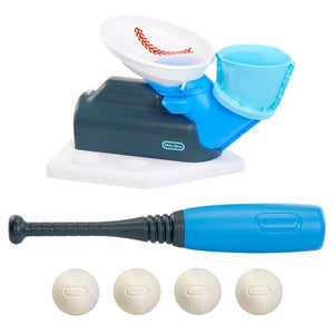 Little Tikes 2-in-1 Pop and Pitch Trainer Toy Baseball Set