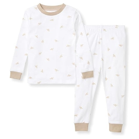 Size 5T Golden Bee Print Pajamas