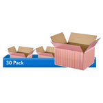 30-Pack Pen+Gear Decorative Shipping Boxes (8" x 6" x 4")