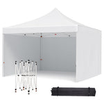 10X10 Pop Up Canopy With 3 Walls