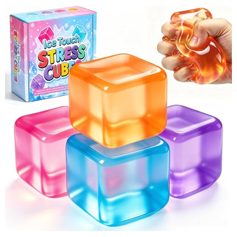 4 Stress Cube Fidget Toys