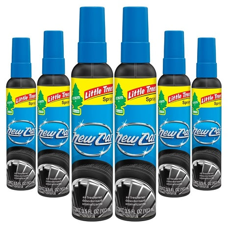 6-Pack Little Trees Air Freshener Sprays