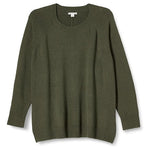 Women's Regular-Fit Soft Touch Long-Sleeve Crewneck Sweater