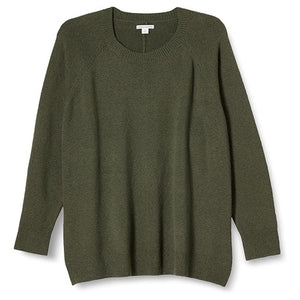 Women's Regular-Fit Soft Touch Long-Sleeve Crewneck Sweater