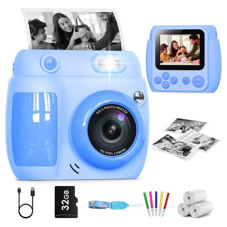 Kids Instant Print Camera (4 Colors)