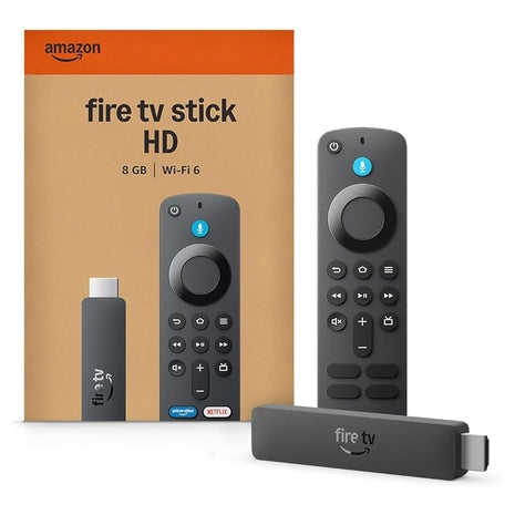 Amazon Fire TV Stick HD With Alexa Voice Remote (Newest Model)