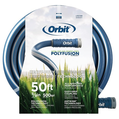 50-Ft Orbit Heavy-Duty Garden Hose
