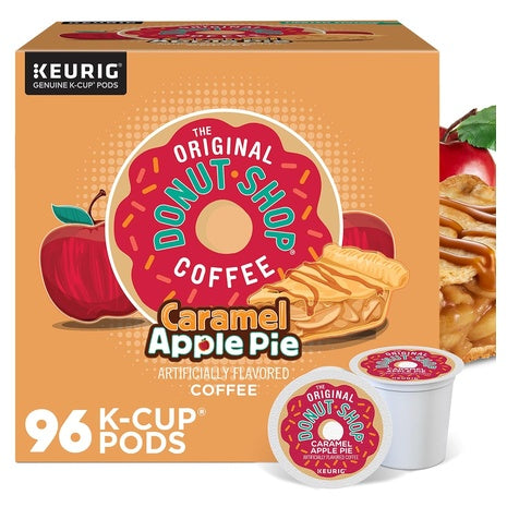 96 Donut Shop Caramel Apple Pie Coffee K-Cup Pods