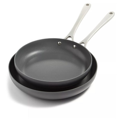 2-Piece The Cellar Hard-Anodized Aluminum Frypan Set