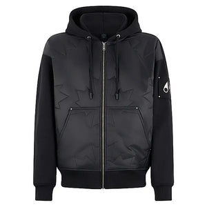 Men's Mixed Media Hoodie