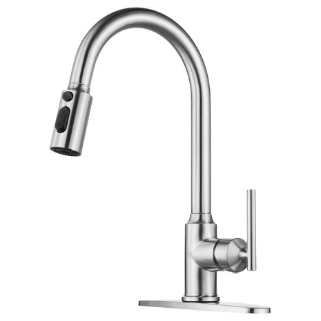 Kitchen Faucet with Pull Down Sprayer & Soap Dispenser