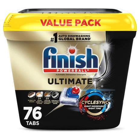 76 Finish Ultimate Infinity Shine Dishwasher Pods