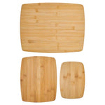 3-Piece The Big One Bamboo Cutting Board Set