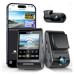 Viofo A229 Plus Dual STARVIS 2 Sensors  Front and Rear Dash Cam