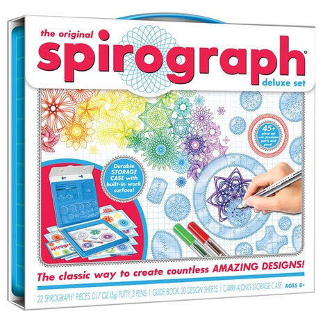 Spirograph Spiral Art Drawing Deluxe Kit