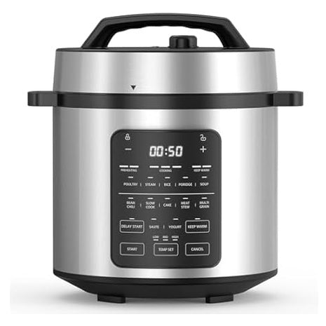 6-Qt Non-Stick 14-in-1 Stainless Steel Electric Pressure Cooker