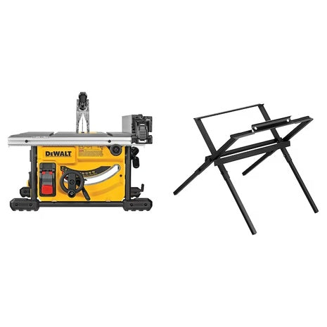 DEWALT 8-1/4" Portable Jobsite Table Saw w/ Stand