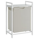 Metal Frame Pull-Out Laundry Hamper