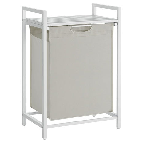 Metal Frame Pull-Out Laundry Hamper