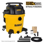 DeWalt Stealthsonic Wet/Dry Shop Vacuum With Accessories