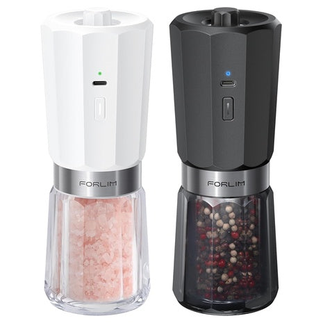 Electric Salt and Pepper Grinder Set