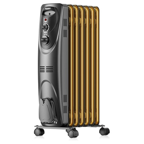 Pelonis 1500W Oil-Filled Radiator Space Heater