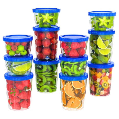12 Freezer Storage Containers