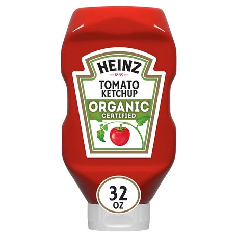 Heinz Organic Tomato Ketchup Squeeze Bottle (32oz)
