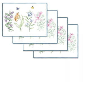Set of 4 Butterfly Meadow Placemats