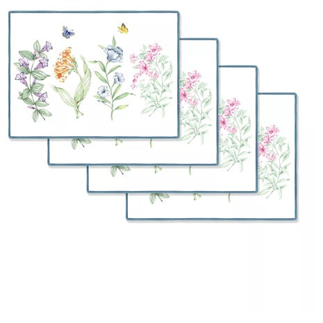 Set of 4 Butterfly Meadow Placemats