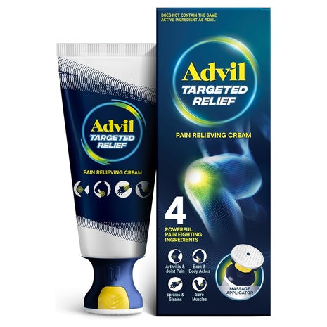 Advil Targeted Relief Pain Relieving Cream with Massage Applicator