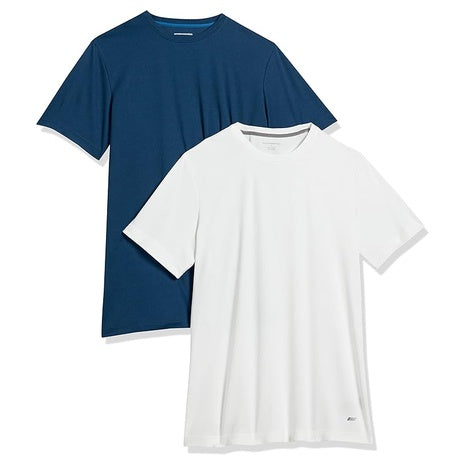 2-Pack Amazon Essentials Men's Moisture Wicking Gym T-Shirts