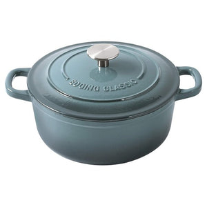 7QT Enameled Cast Iron Dutch Oven Pot with Lid