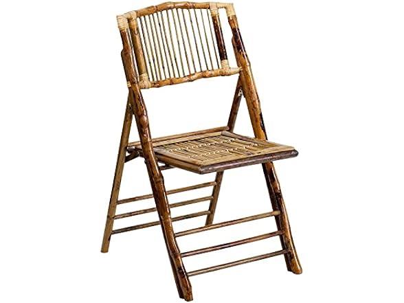 Flash Furniture American Champion Bamboo Folding Chair