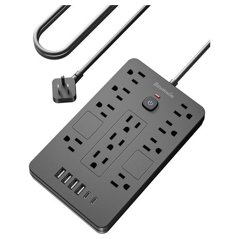 Surge Protector Power Strip with 11 Outlets & 6 USB Ports