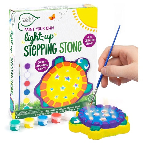 Paint Your Own Light-Up Turtle Stepping Stone