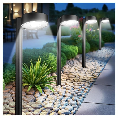 8-Pack Ahaorigin Solar Pathway LED Solar Lights