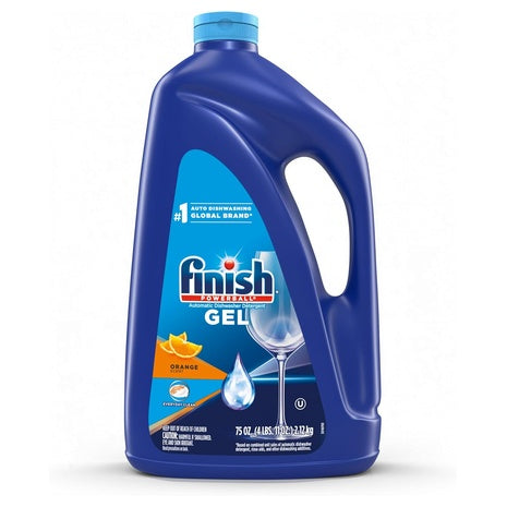 75oz Finish Gel Dishwasher Detergent Orange