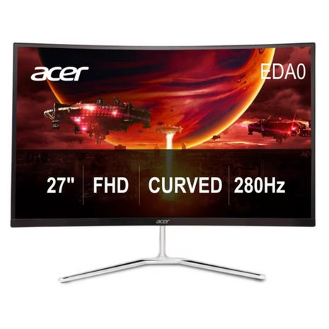 27" Acer EDA270 Zbmiipx Curved FHD 280Hz 1ms IPS Freesync Gaming Monitor