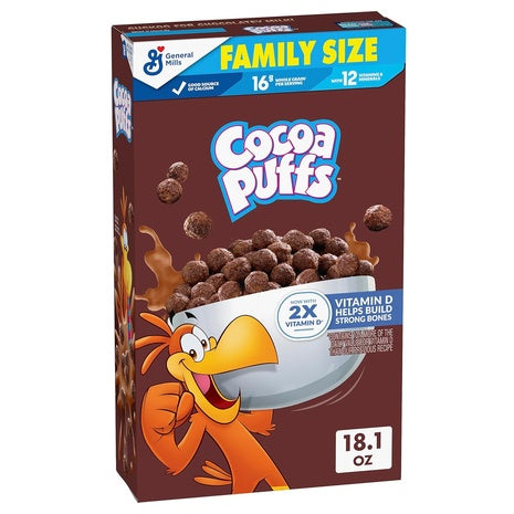 Family Size Box of Cocoa Puffs, Cinnamon Toast Crunch & More Cereal On Sale