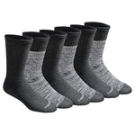 6 Pairs Dickies Men's Dri-Tech Crew Socks