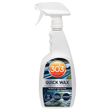 303 Marine Fiberglass & Gelcoat Quick Wax (32oz)