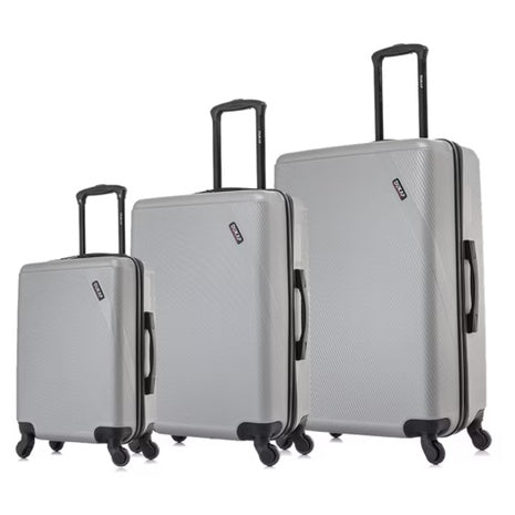 3-Piece Dukap Hardside Spinner Carry-On Luggage Set (20"/24"/28")