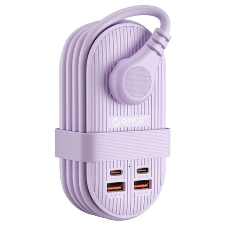 ORICO 65W GaN Travel 7-in-1 Charging Power Strip (4 Colors)