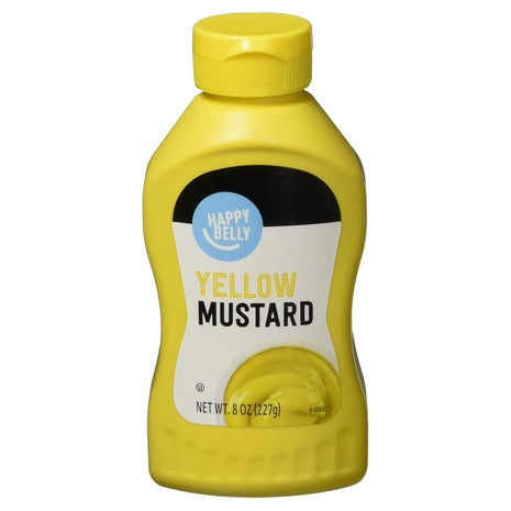 Amazon Grocery Yellow Mustard (8oz)