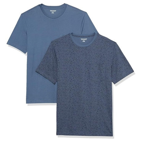 2-Pack Amazon Essentials Pocket T-Shirts (2+ Colors)