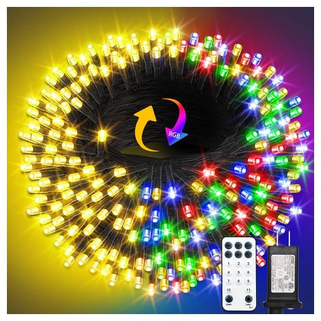 100-Ft LED Color Changing String Lights