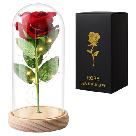 Eternal Rose Flower Dome With LED Light