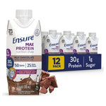 12 Ensure Max Milk Chocolate Protein Shakes (OU-D)