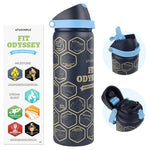 Motivational Insulated Stainless Steel Water Bottle (32oz)